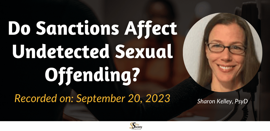 Do Sanctions Affect Undetected Sexual Offending? Feature Image