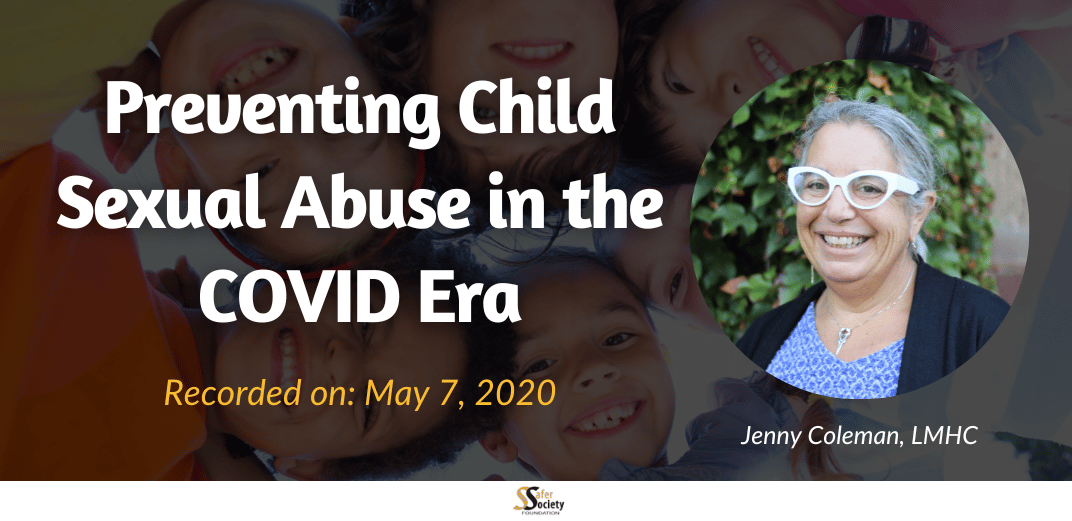 Preventing Child Sexual Abuse in the COVID Era – Webinar Feature Image