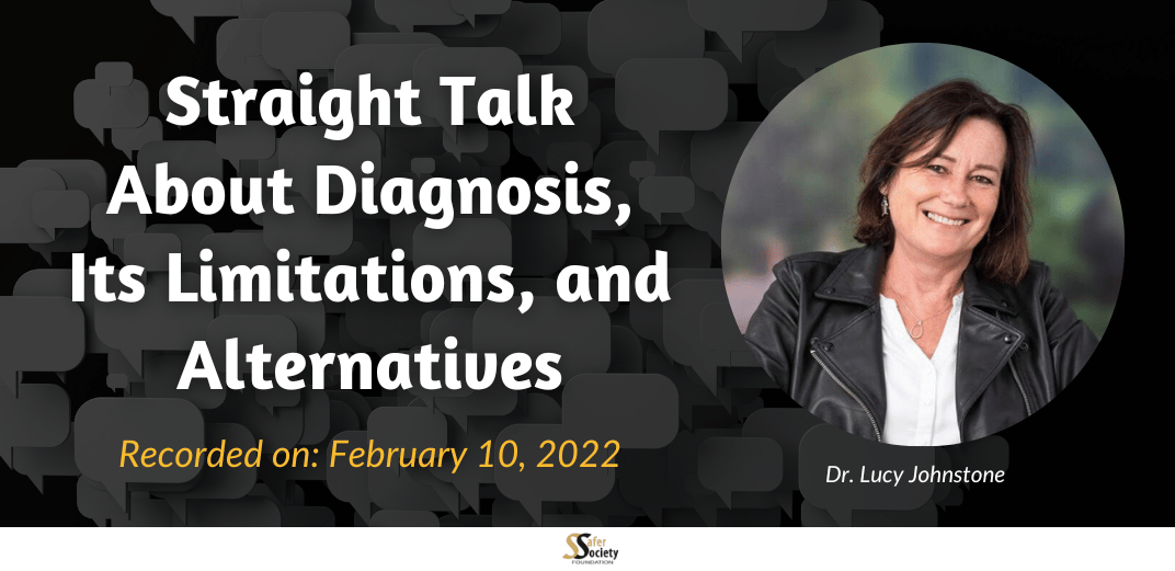 Straight Talk About Diagnosis, Its Limitations, and Alternatives: A Conversation with Lucy Johnstone Feature Image