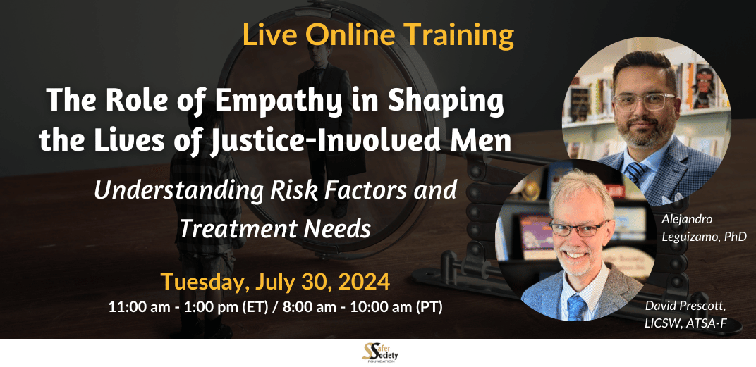 The Role of Empathy in Shaping the Lives of Justice-Involved Men