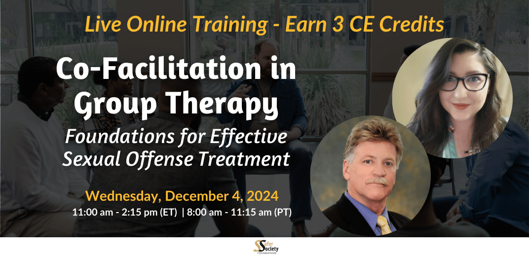 Co-Facilitation in Group Therapy: Foundations for Effective Sexual Offense Treatment Feature Image