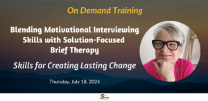 Blending Motivational Interviewing Skills with Solution-Focused Brief Therapy