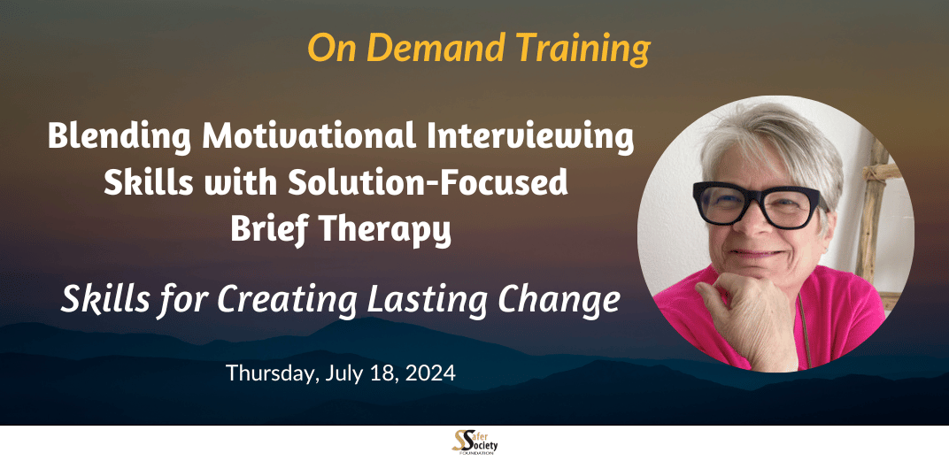 Blending Motivational Interviewing Skills with Solution-Focused Brief Therapy