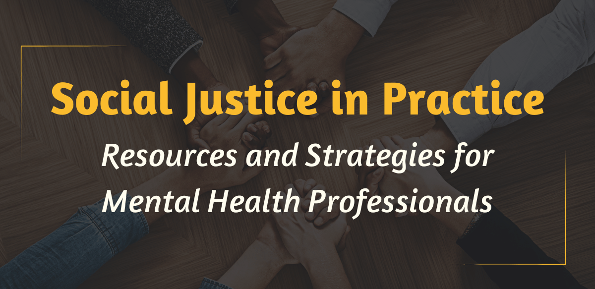 Social Justice in Practice: Resources and Strategies for Mental Health Professionals