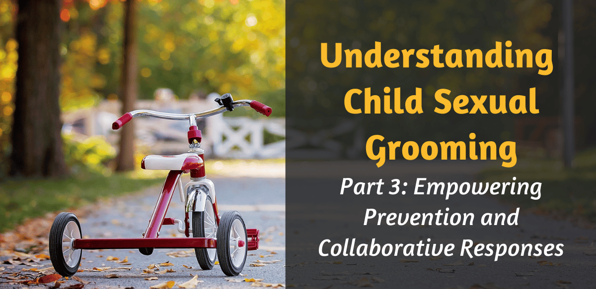 Understanding Child Sexual Grooming - Part 3: Empowering Prevention and Collaborative Responses
