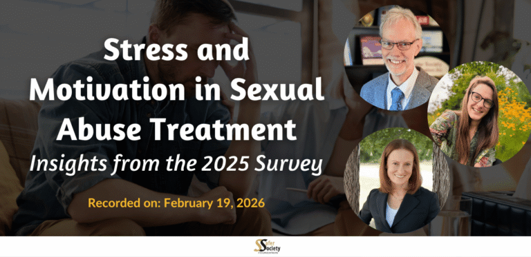 Stress and Motivation in Sexual Abuse Treatment: Insights from the 2025 Survey